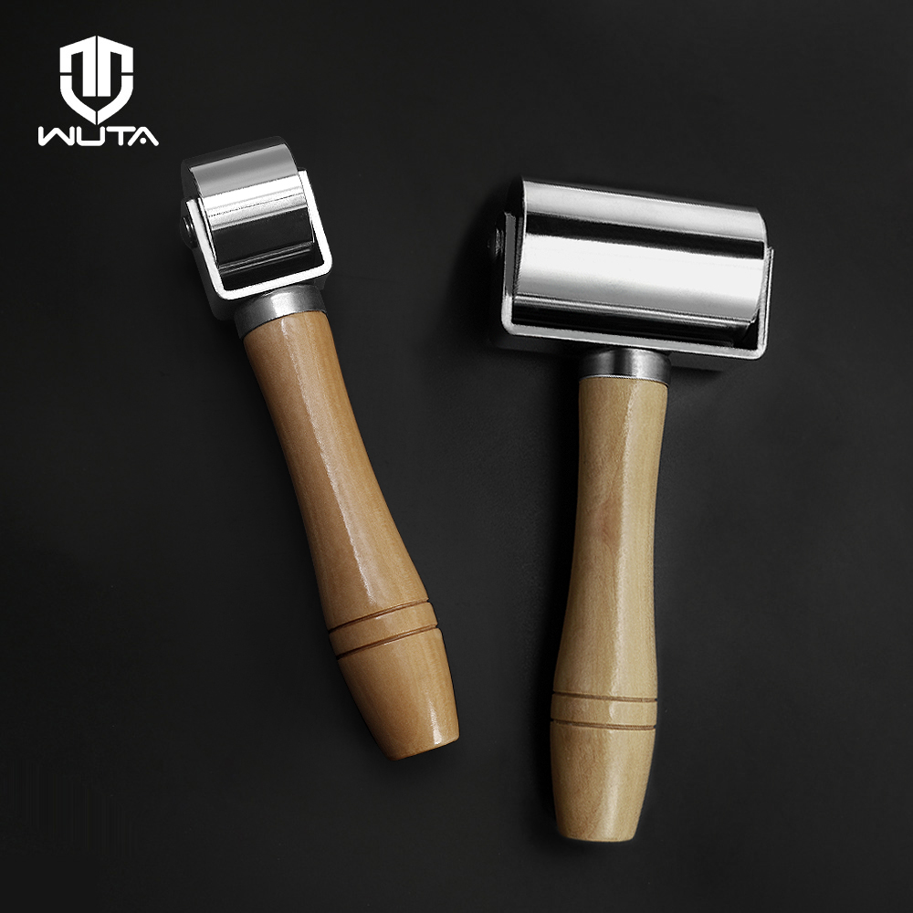 Leatherwork Hammer - WUTA レザークラフト用ローラー 26/60mmレザークラフト工具【送料無料】 革のエッジを滑らかにします