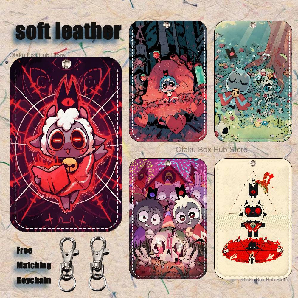 Leatherwork Keychain - C-Cult the L-Lamb 羊ホルダー キーホルダー 銀行ビジネスワークカードホルダー