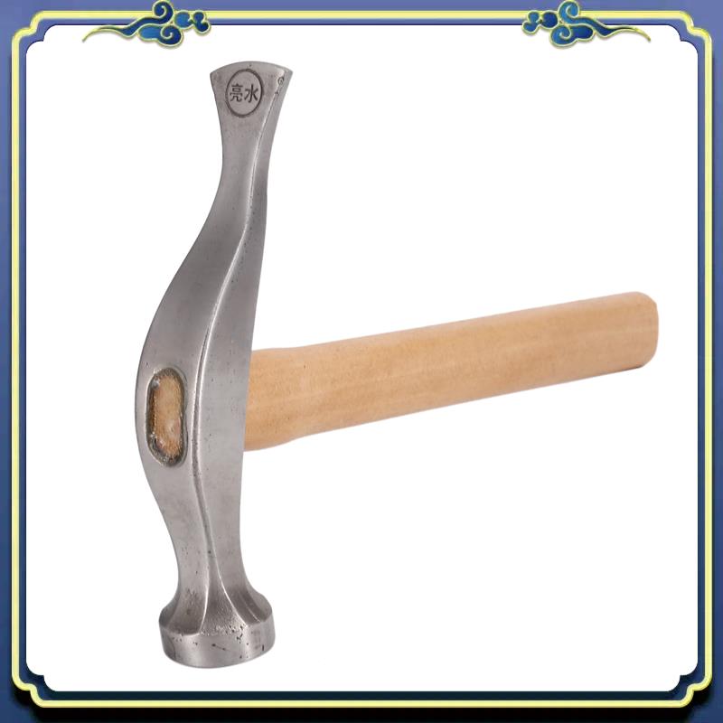 Leatherwork Hammer - A56P-5X 靴修理ハンマー 木製ハンドル 革細工 靴製作 修理