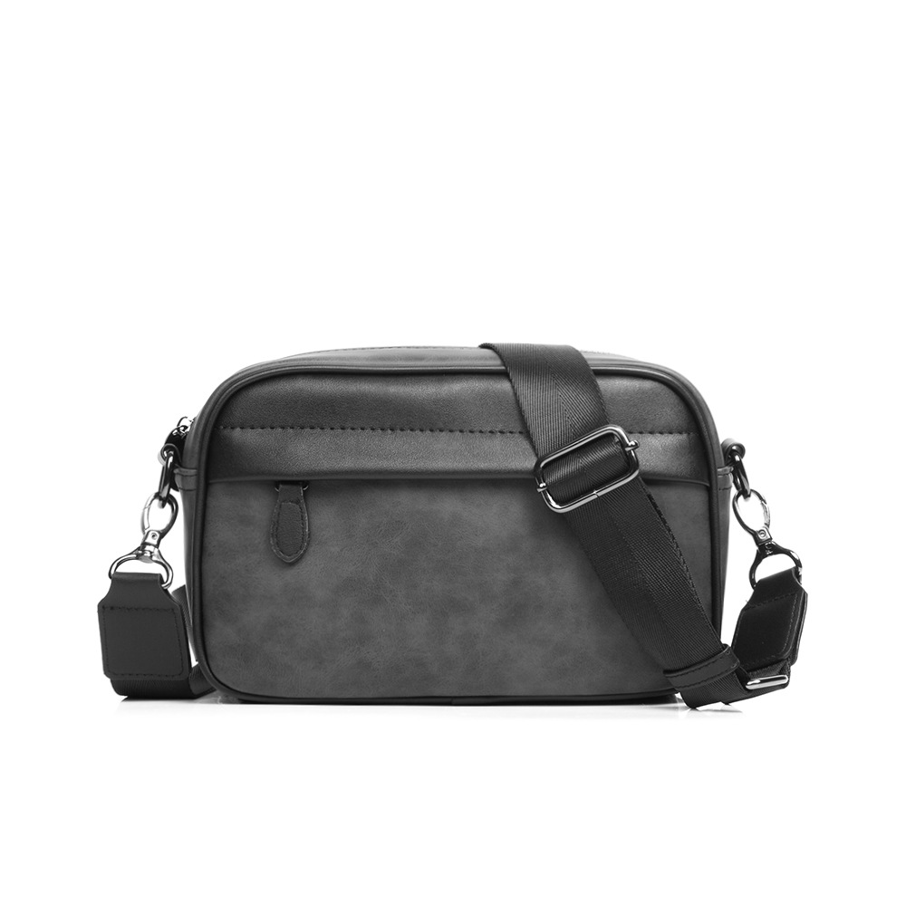 Leather Work Bag Laptop - 男性用デラックスレザーショルダーバッグ,ビジネス用ショルダーストラップ,クロスボディサッチェル,トラベルバッグ,クラシックパターン
