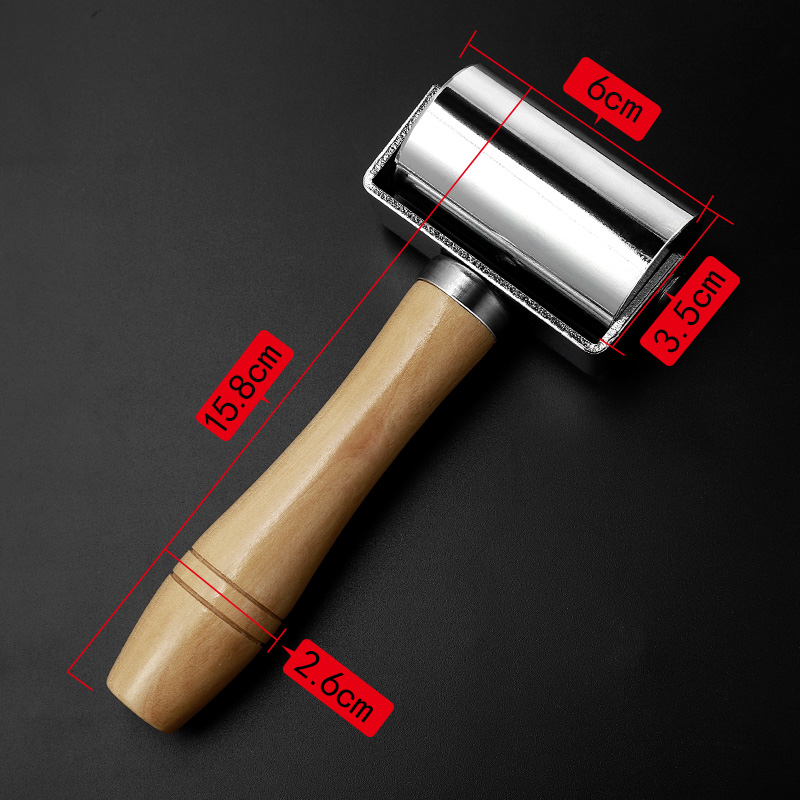 WUTA  レザークラフト用ローラー 26/60mmレザーク - Leatherwork Hammer のレビューと価格