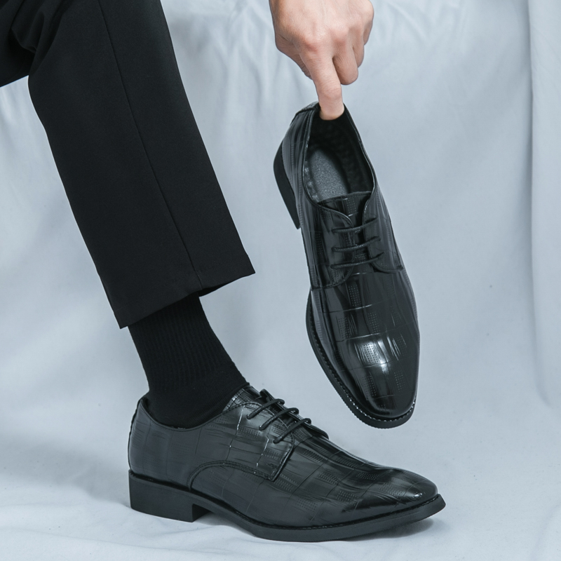 男性用レザーシューズ,カジュアルシューズ,オックスフォード, - Leather Work Oxfords のレビューと価格