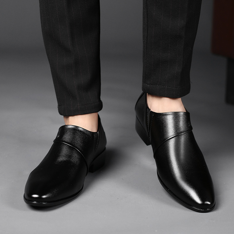 オックスフォードレザーシューズ メンズ ラグジュアリー 大き - Leather Work Oxfords のレビューと価格