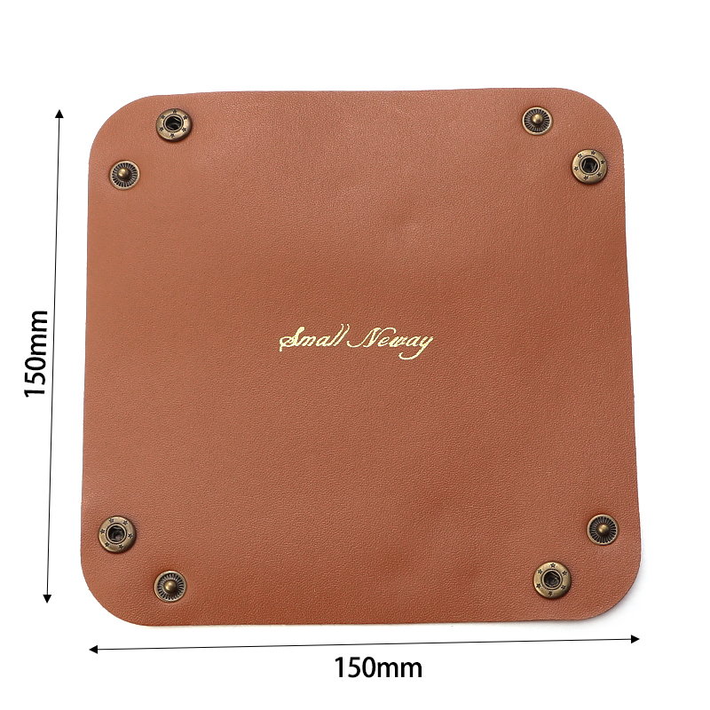 折りたたみ式PUレザー収納ボックス,カラフルなデスクトップト - Leather Workbench のレビューと価格