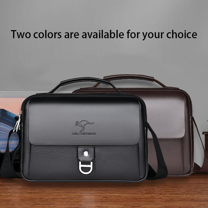 耐久性のある耐摩耗性ツートーンビジネスバッグ、ファッショナブ - Leather Work Bag Laptop のレビューと価格