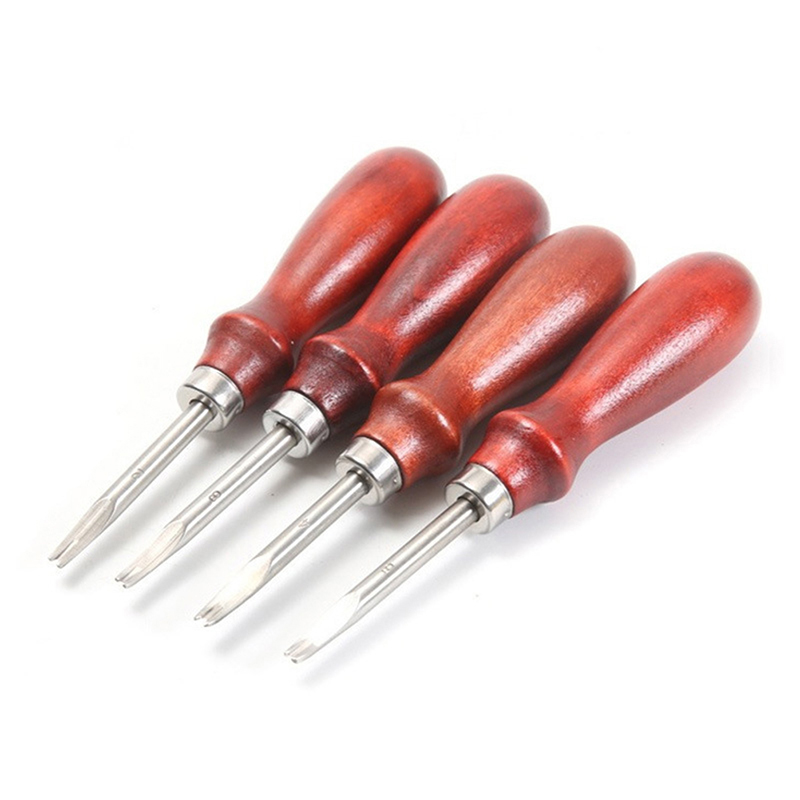 DIY ツール 0.8/1.0/1.2/1.5 ミリメートル - Leatherwork Edge Beveler のレビューと価格