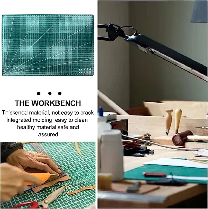 A3 A4 A5 PVC カッティングマットパッチワークカッ - Leather Workbench のレビューと価格