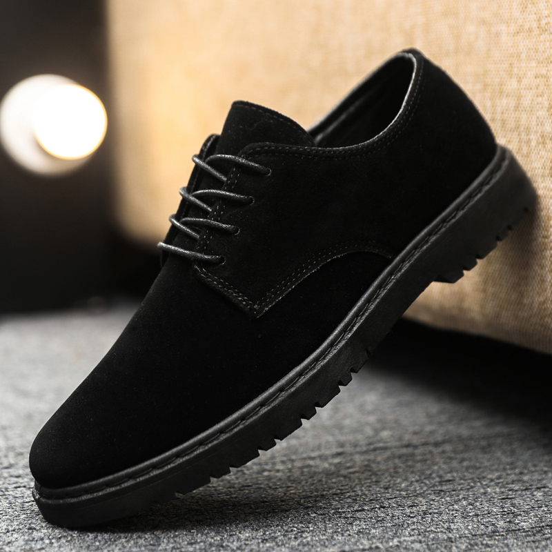 高級ブランド メンズ カジュアルシューズ ブラック メンズ  - Leather Work Oxfords のレビューと価格