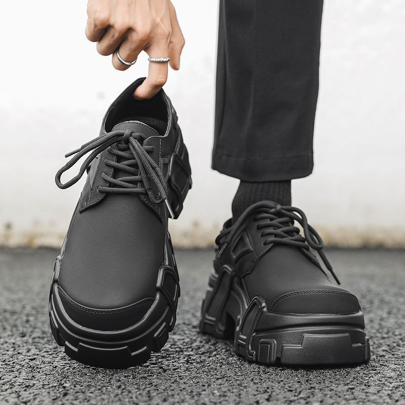 男性用のフォーマルな滑り止めレザーシューズ,仕事や結婚式のた - Leather Work Oxfords のレビューと価格