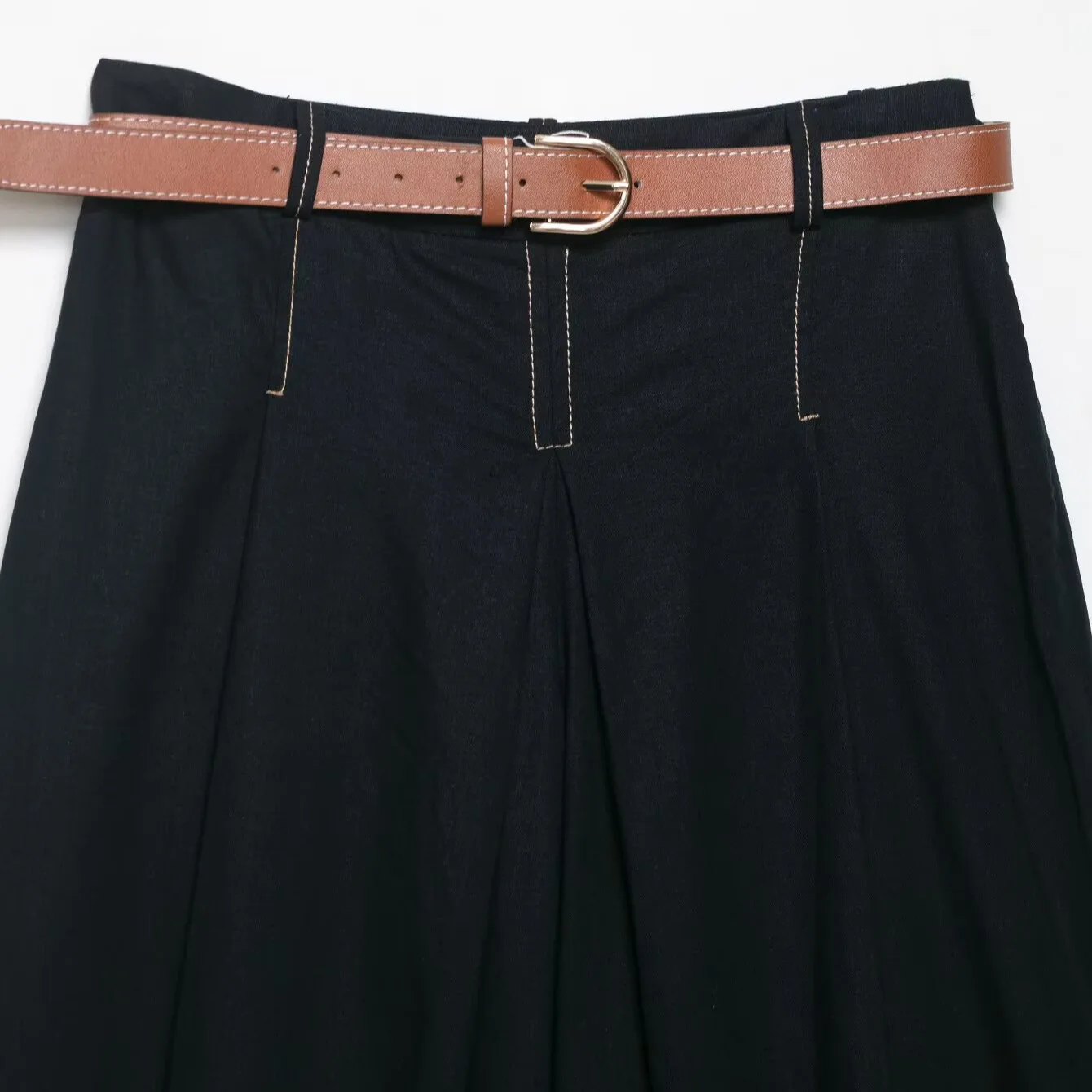 レディースバミューダショーツ、ドレッシーカジュアル、ハイウエ - Leather Work Overalls のレビューと価格