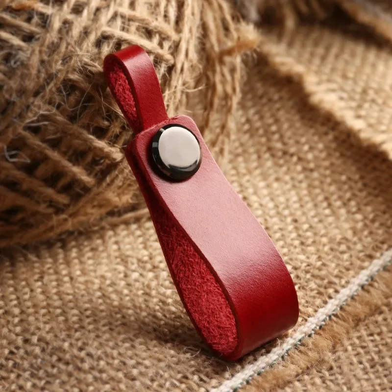 カスタムロゴ入り本革キーホルダー メンズ レディース ヴィン - Leatherwork Keychain のレビューと価格