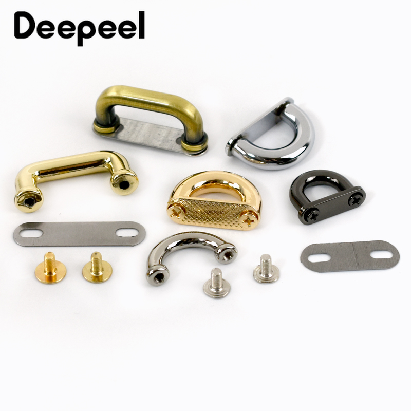 Deepeel-メタルバックルアーチブリッジdリングコネクタ - Leatherwork Hardware のレビューと価格