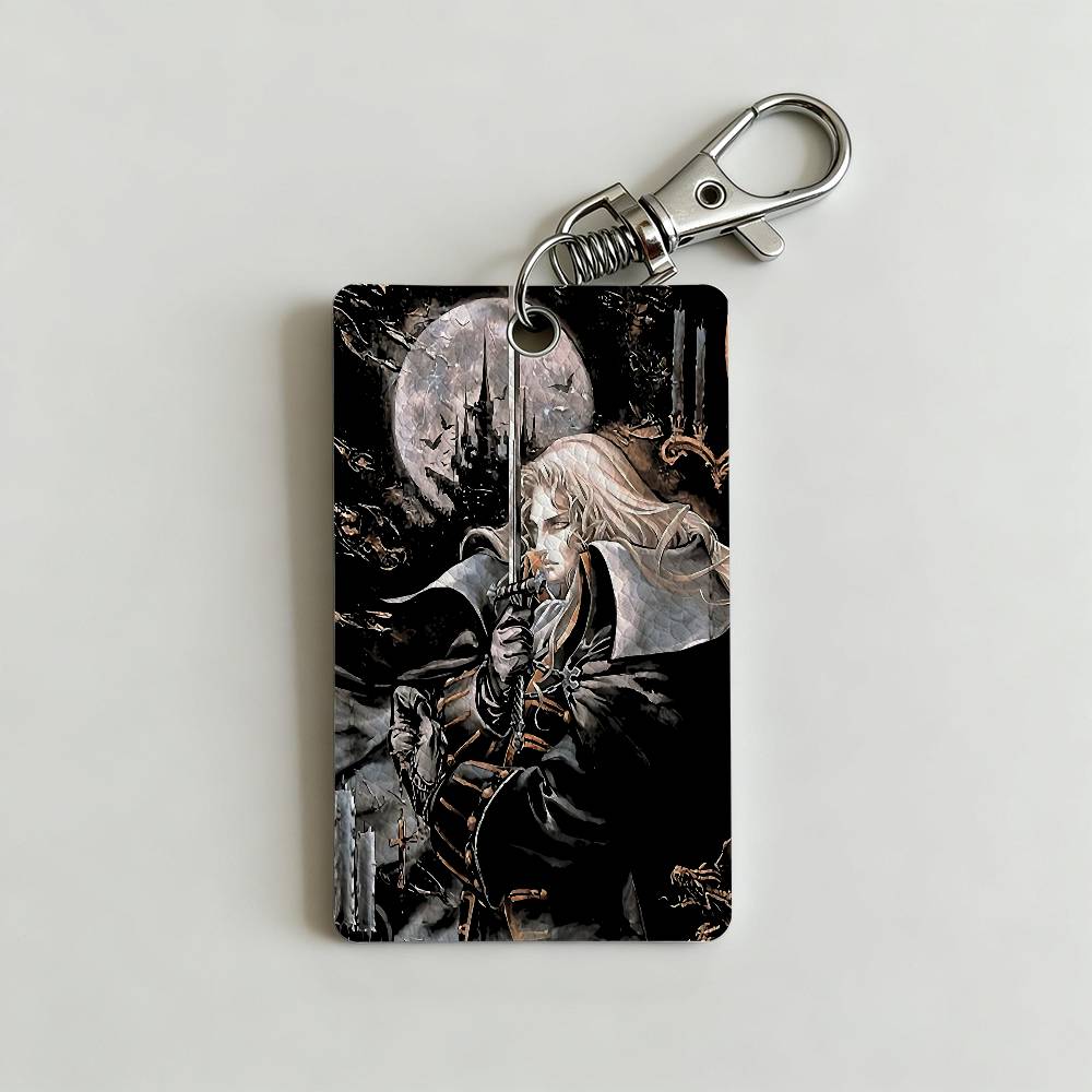 ゲーム C-キャッスルヴァニア アルカード バッジホルダー  - Leatherwork Keychain のレビューと価格